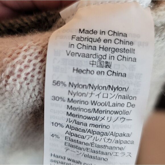 Madewell Women's Colorblock Payton Pullover Sweater - Picture 7 of 7